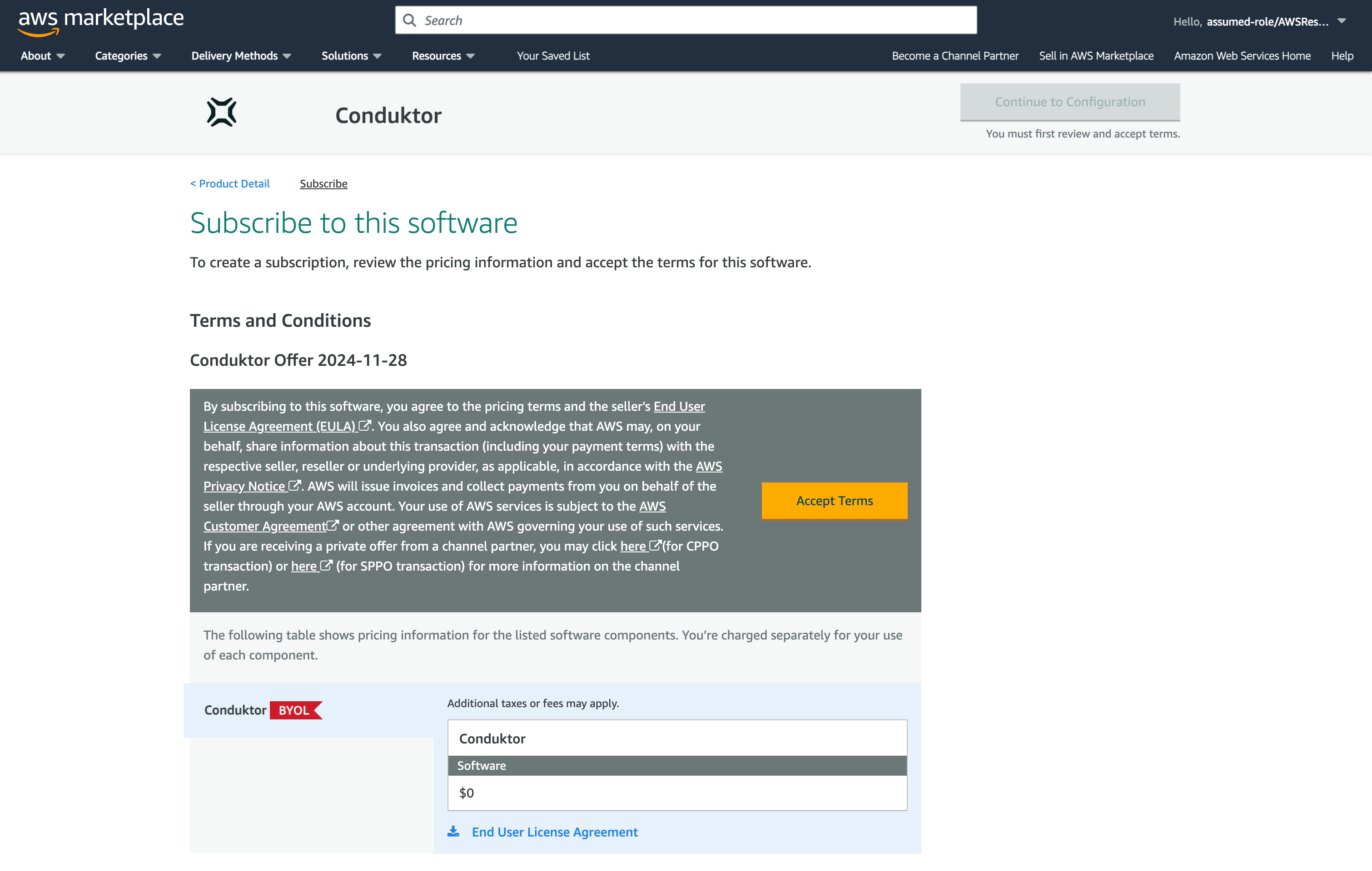 AWS Marketplace