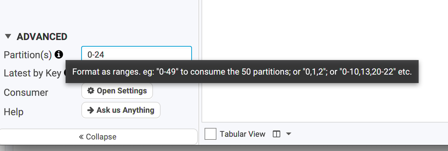 Change which partitions to consume